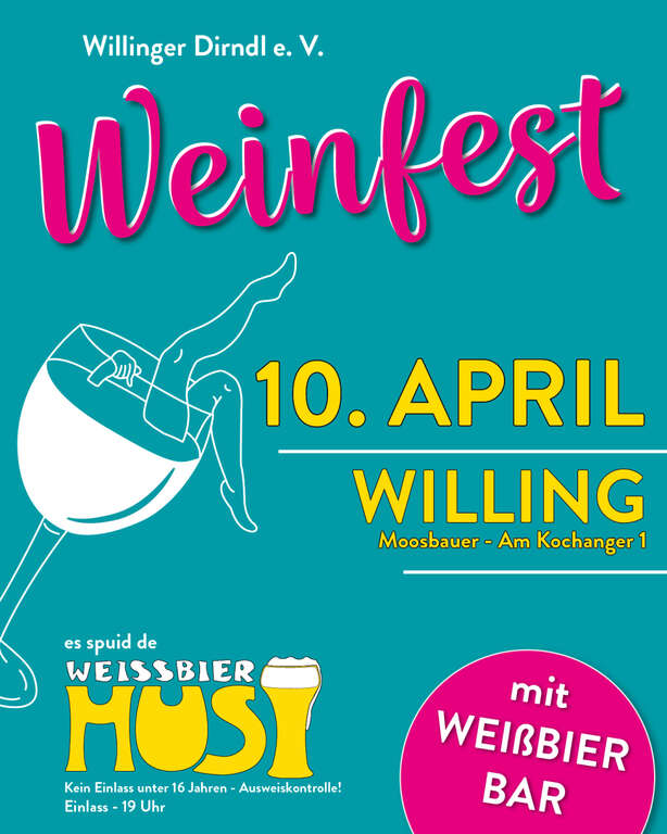 Weinfest mit Weißbier-Bar