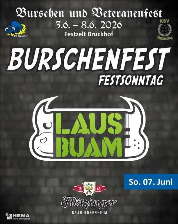 Flyer für Festsonntag in Schalldorf