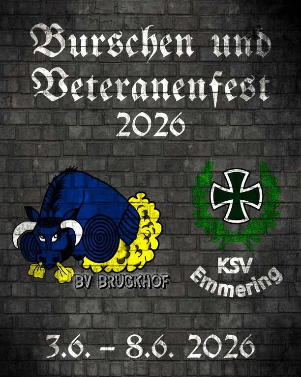 Flyer für Veteranenfest in Schalldorf
