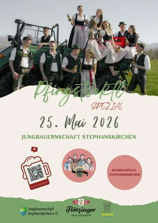Flyer für Pfingstsektl SPEZIAL in Stephanskirchen