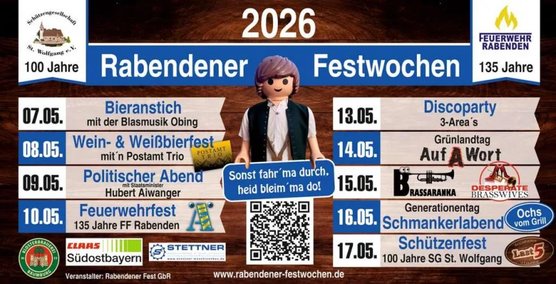 Flyer für Festsonntag SG St. Wolfgang in Altenmarkt