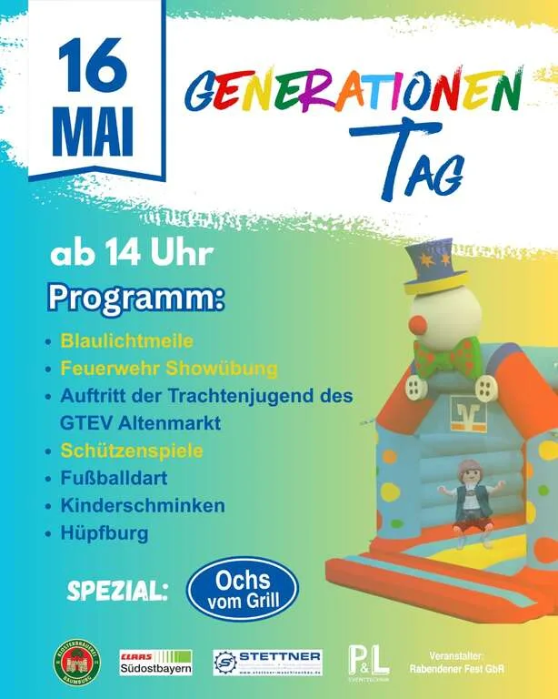 Flyer für Generationen Tag in Altenmarkt