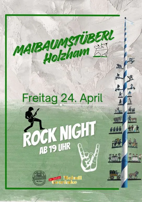 Flyer für Rock Night in Bruckmül