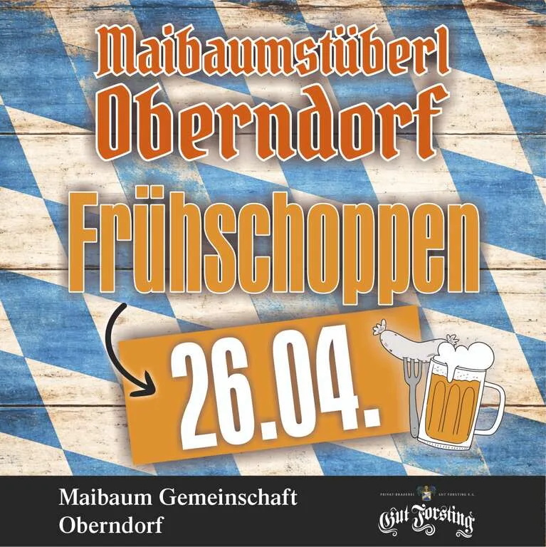 Flyer für Frühshoppen in Ebersberg