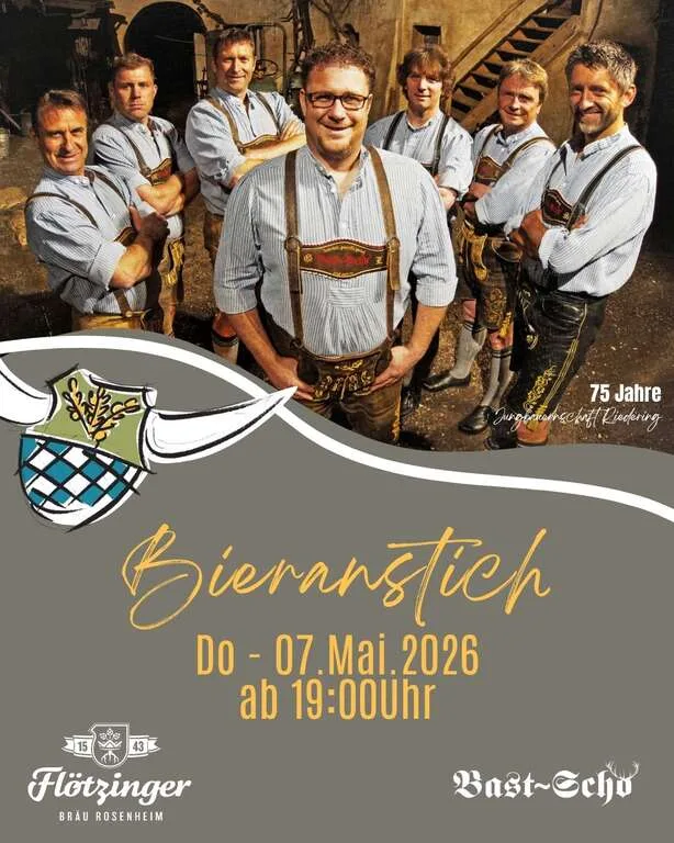 Flyer für Bieranstich