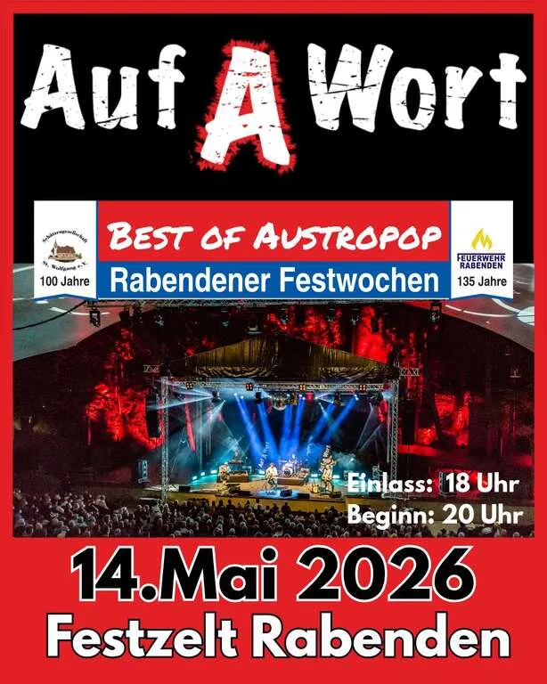 Flyer für Auf A Wort in Altenmarkt